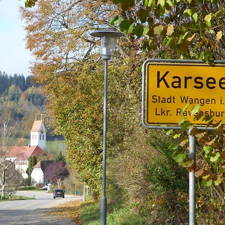 Erholungsraum Karsee - Ferienwohnung Wangen im Allgäu Kültér fotó