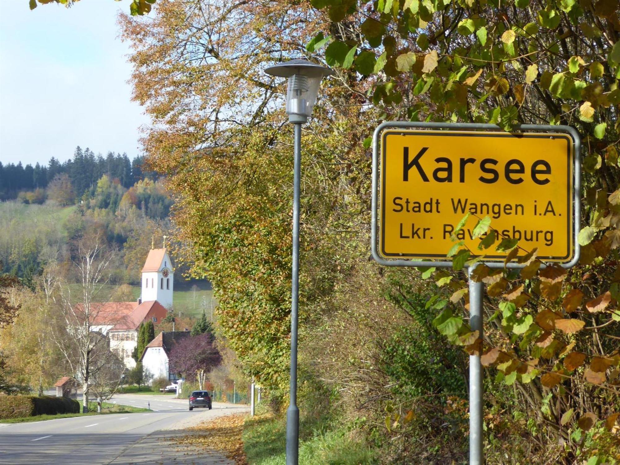 Erholungsraum Karsee - Ferienwohnung Wangen im Allgäu Kültér fotó